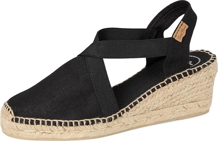 Toni Pons Ter Women's Shoes Black Linen : EU 35 (US Women's 5) M, Textile - Image 6