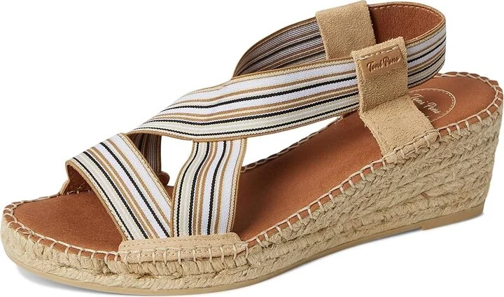 Toni Pons Tina Women's Sandals Beige : EU 40 (US Women's 9) M, Leather/Rubber - Image 5