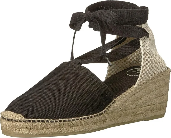 Toni Pons Valencia Women's Shoes Black Canvas : EU 35 (US Women's 5) M - Image 2