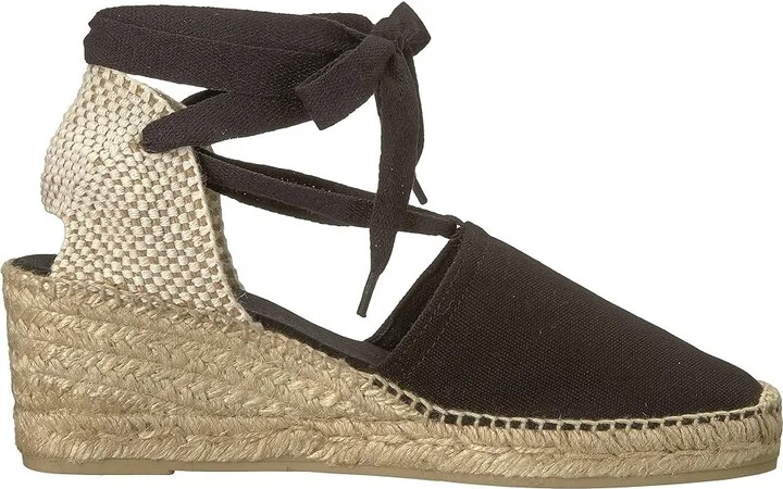 Toni Pons Valencia Women's Shoes Black Canvas : EU 35 (US Women's 5) M - Image 8
