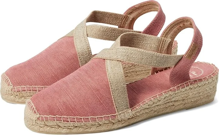 Toni Pons Verdi-V Women's Shoes Blush : EU 37 (US Women's 6.5-7) M, Textile/Canvas
