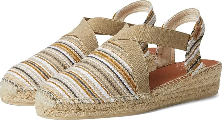 Toni Pons Vinaros Women's Sandals Beige : EU 38 (US Women's 7.5) M, Rubber/Synthetic