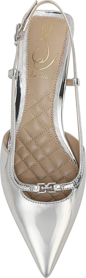 Toni Slingback Pointed Toe Kitten Heel Pump - Image 5