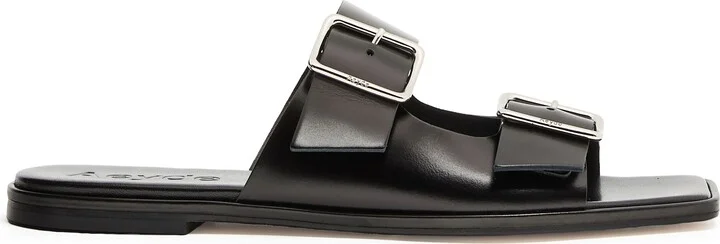 Tonya calf leather mules - Image 2