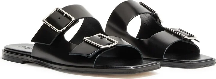 Tonya calf leather mules - Image 3