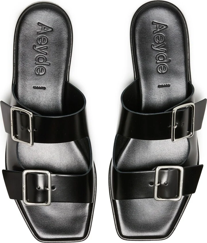 Tonya calf leather mules - Image 5