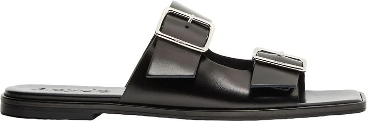 Tonya calf leather mules - Image 9