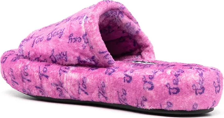 Too Sexy touch-strap slides - Image 3