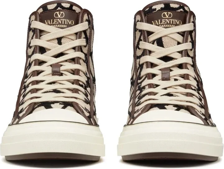 Tootaloop logo-print hi-top sneakers - Image 4