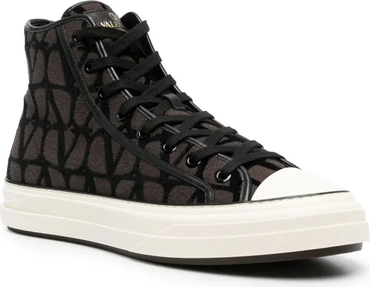 Tootaloop logo-print hi-top sneakers - Image 2