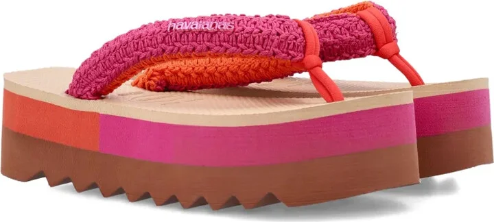 Top Chunky Boho platform flip-flops - Image 2
