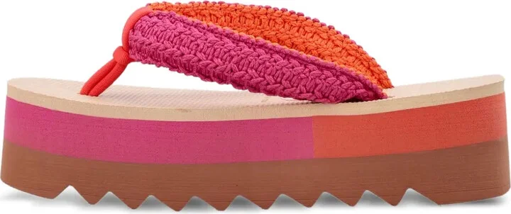 Top Chunky Boho platform flip-flops - Image 4