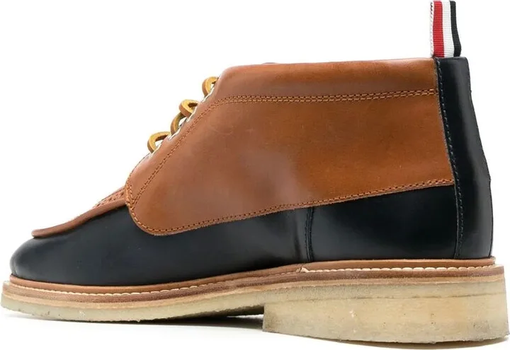 Top Deck two-tone Derby shoes - Image 3