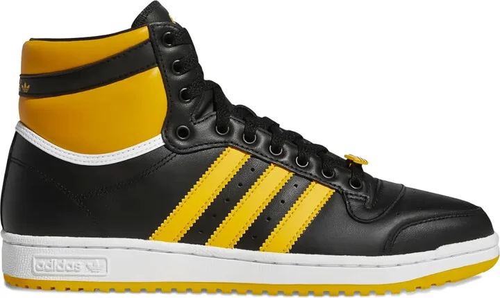 Top Ten Hi "Core Black/Beam Yellow" sneakers