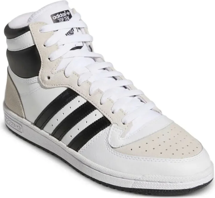Top Ten Hi "White/Black/Taupe" sneakers - Image 2