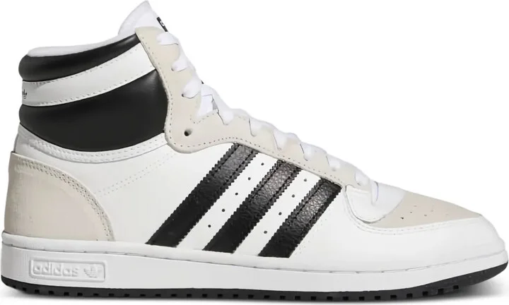 Top Ten Hi "White/Black/Taupe" sneakers