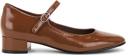 Light Brown Crinkle Patent
