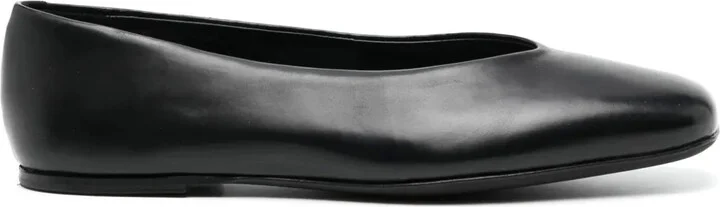 Topanga leather ballerina shoes