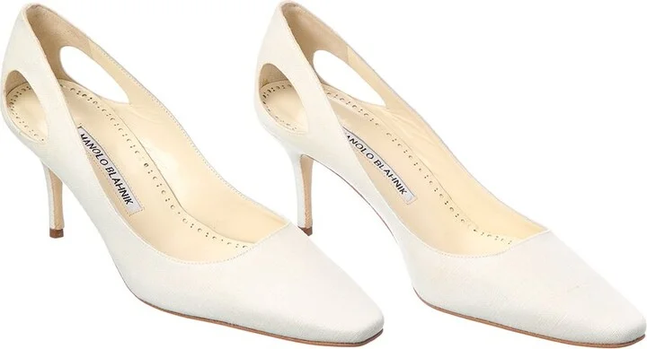 Toplaca 70 Linen Pump (Authentic Pre-Loved)