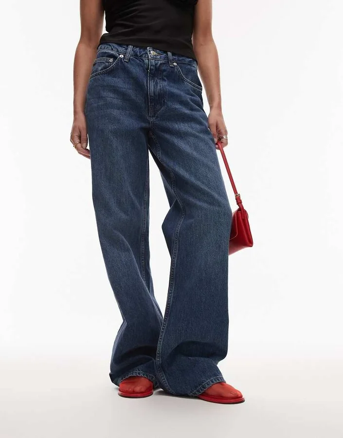 Topshop Bella mesh mules in red - Image 2