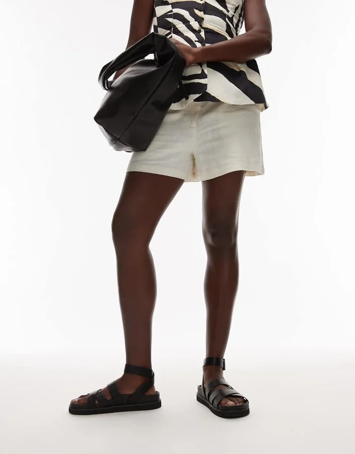 Topshop Jady flat sandal in black - Image 2