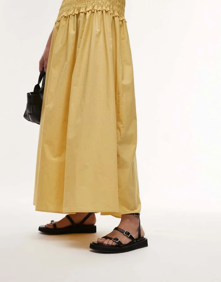 Topshop Jake buckle sandals in black - Image 4
