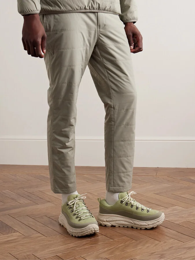 Tor Summit Rubber-Trimmed Nubuck and Mesh Sneakers - Image 2