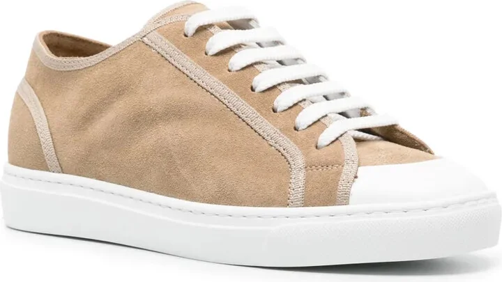 Torchon-Piping Suede Sneakers - Image 2