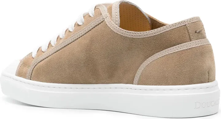 Torchon-Piping Suede Sneakers - Image 3