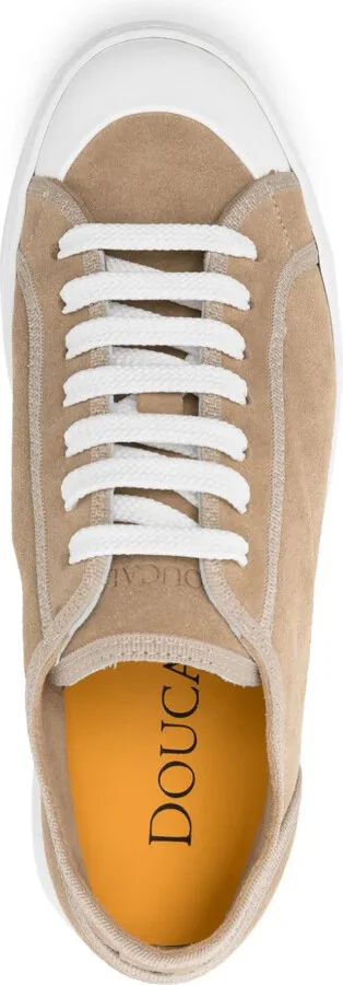 Torchon-Piping Suede Sneakers - Image 4