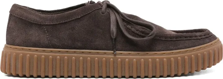 Torhill suede lace-up derby shoes