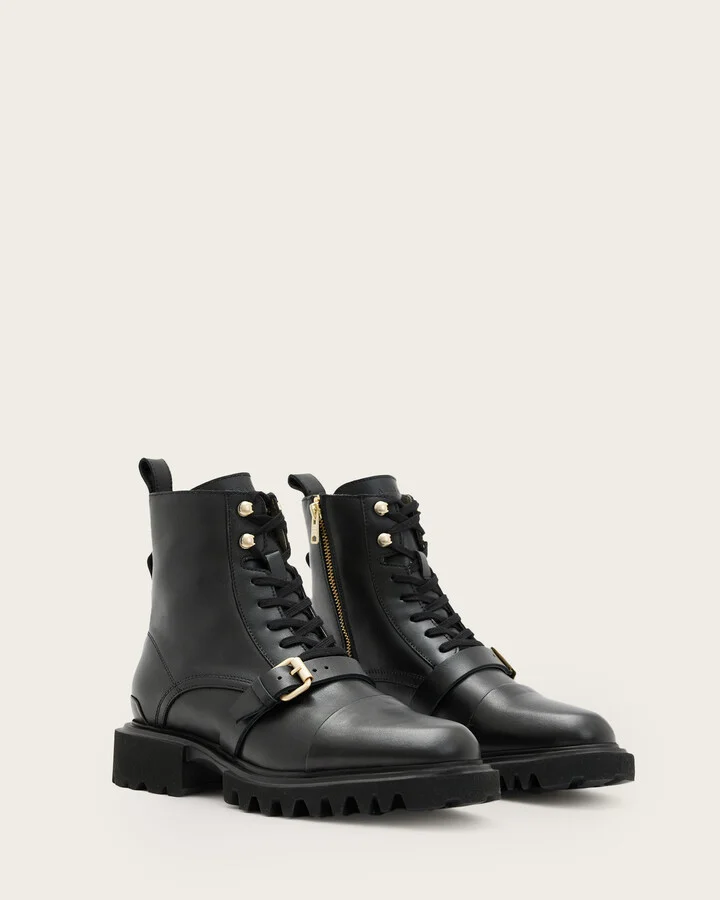 Tori Leather Boots - Image 4