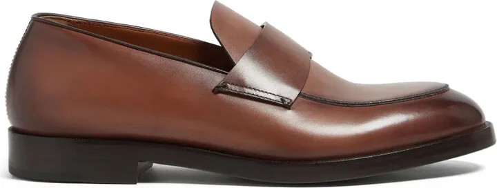 Torino leather loafers