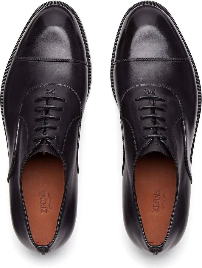 Torino leather oxford shoes - Image 4