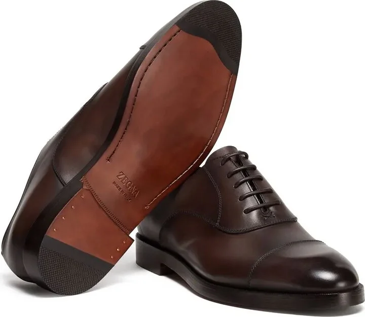 Torino leather Oxford shoes - Image 3