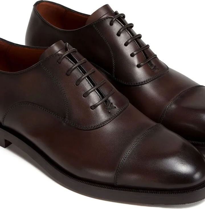 Torino leather Oxford shoes - Image 5