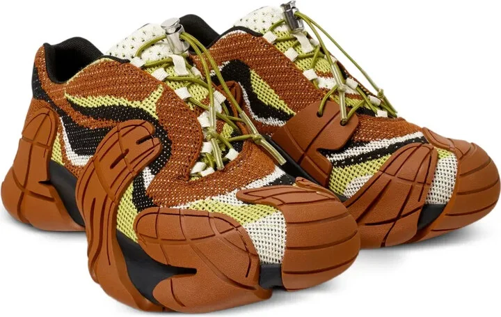 Tormenta knitted panelled sneakers - Image 2