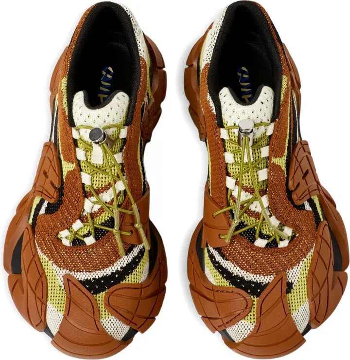 Tormenta knitted panelled sneakers - Image 4
