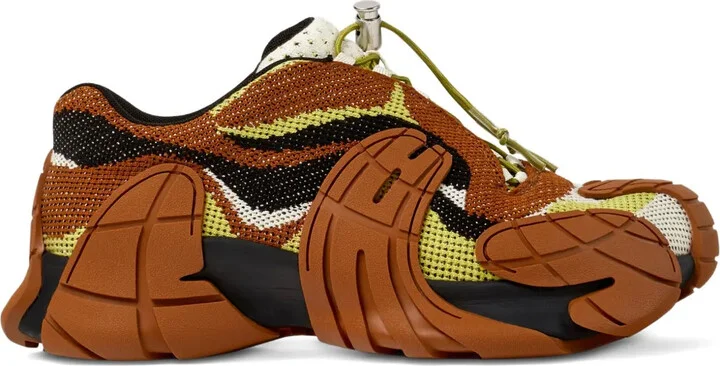 Tormenta knitted panelled sneakers