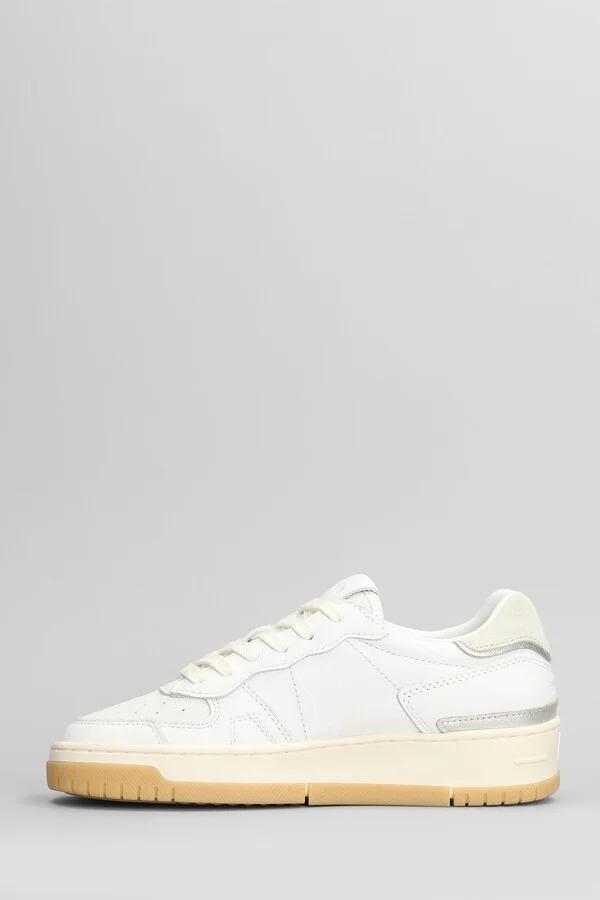 Torneo Pure Sneakers In White Leather - Image 3