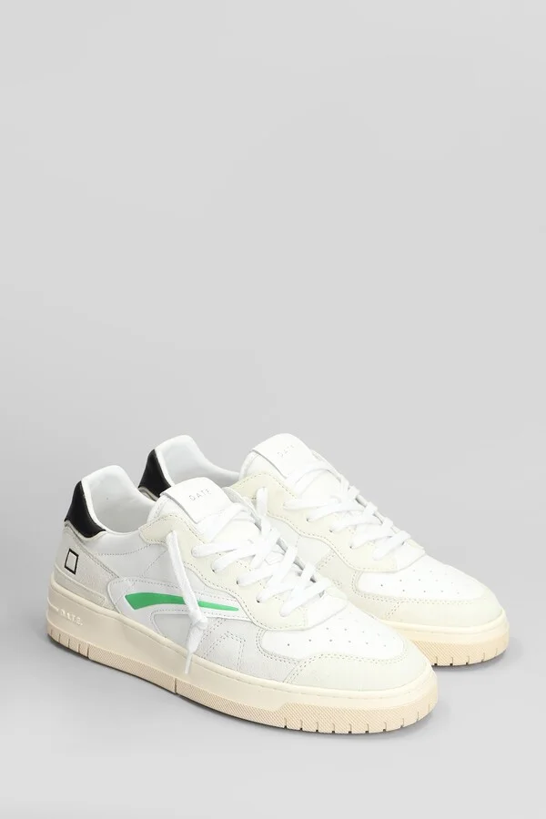 Torneo Pure Soft Sneakers In White Suede And Leather - Image 2
