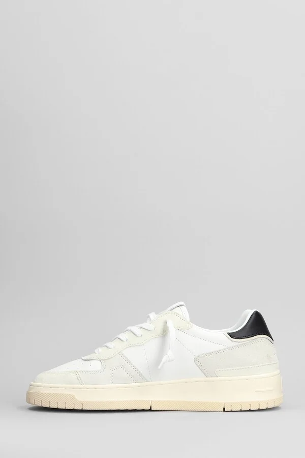 Torneo Pure Soft Sneakers In White Suede And Leather - Image 3