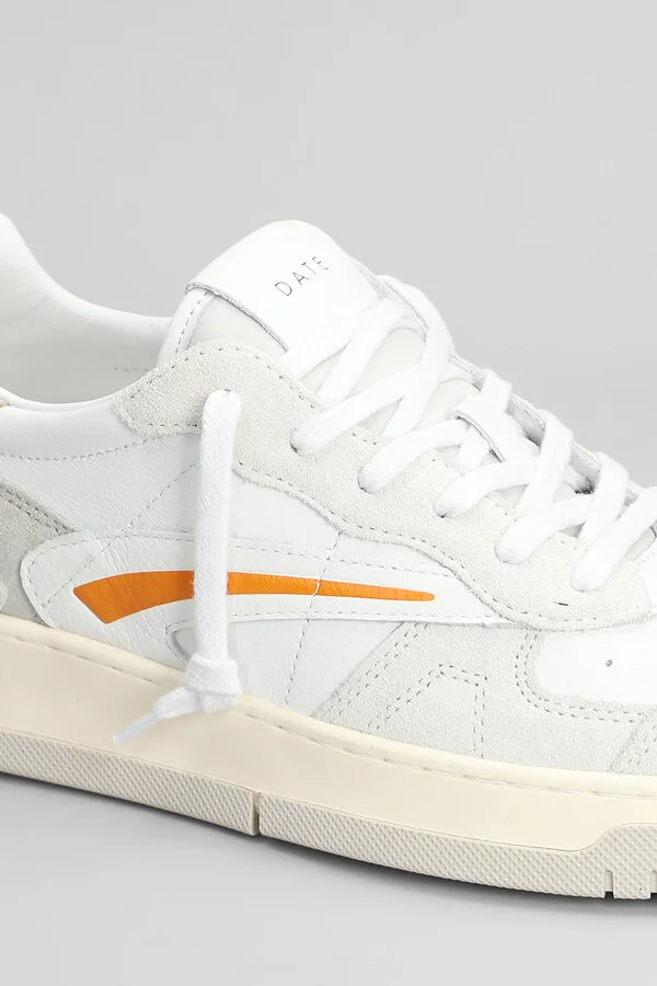 Torneo Pure Soft Sneakers In White Suede And Leather - Image 5