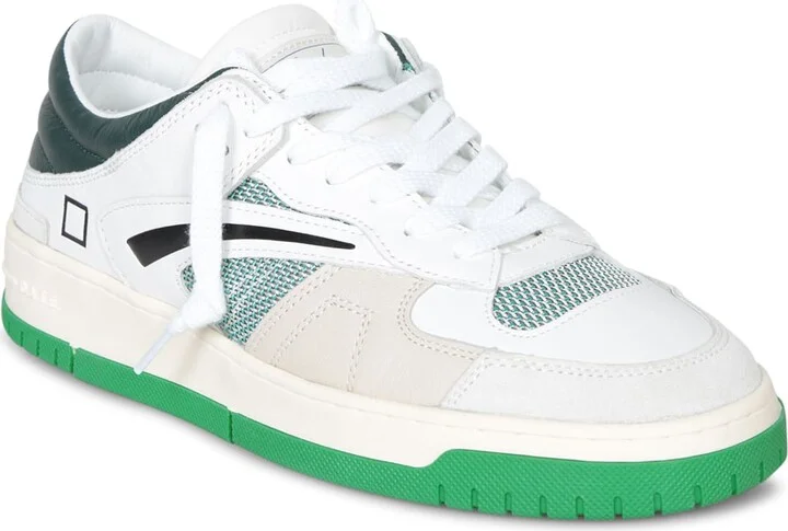 Torneo White Green Sneakers - Image 2