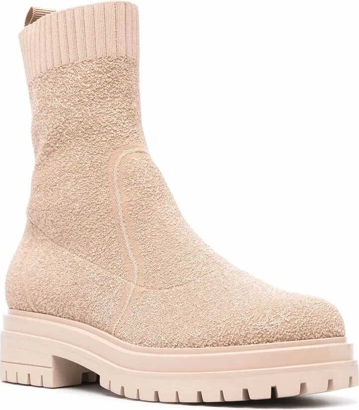 Torrance bouclé ankle boots - Image 2
