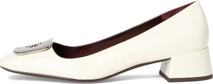 Tory Burch 35 mm Georgia Pumps High Women's Heels Light Cream : 5 M, Leather/Rubber - Image 6
