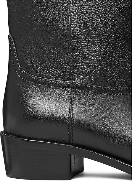 Tory Burch 45 mm City Western Ankle Boots Women's Boots Perfect Black : 8.5 M, Leather - Image 5