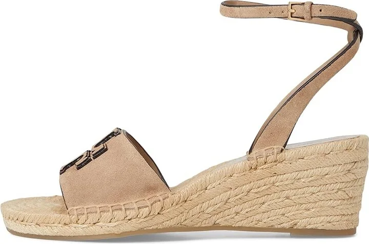 Tory Burch 50 mm Ines Wedge Espadrille Women's Sandals Ceramic Taupe : 6 M, Jute/Leather/Rubber - Image 6