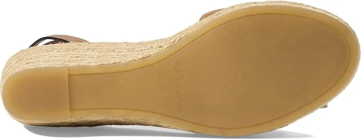 Tory Burch 50 mm Ines Wedge Espadrille Women's Sandals Tan : 5 M, Jute/Leather/Rubber - Image 3
