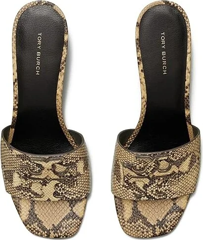 Tory Burch 55 mm Ines Mule Sandals Women's Sandals Desert Dusk Roccia : 7 M, Leather - Image 2